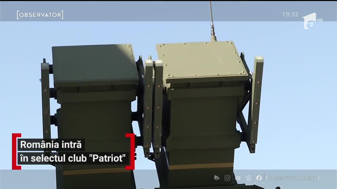 Romania intra in selectul club Patriot