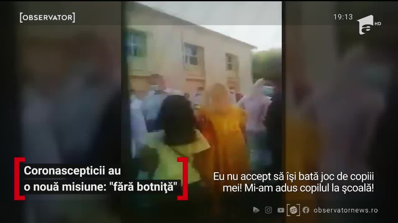 Coronascepticii au o nouă misiune: "fără botniță"