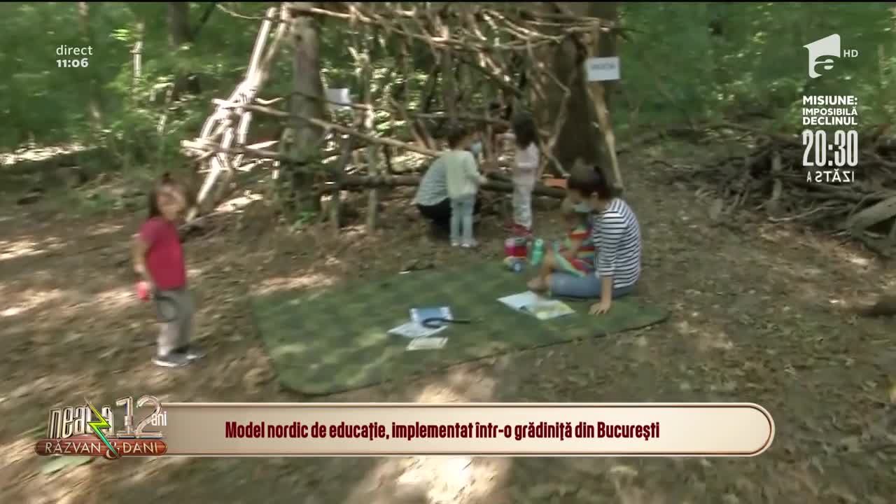 Activități &icirc;n pădure pentru copii