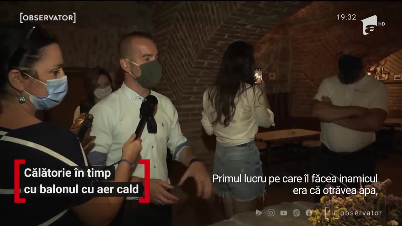 Călătorie &icirc;n timp cu balonul cu aer cald