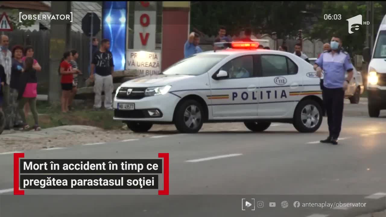 Mort &icirc;n accident &icirc;n timp ce pregătea parastasul soției