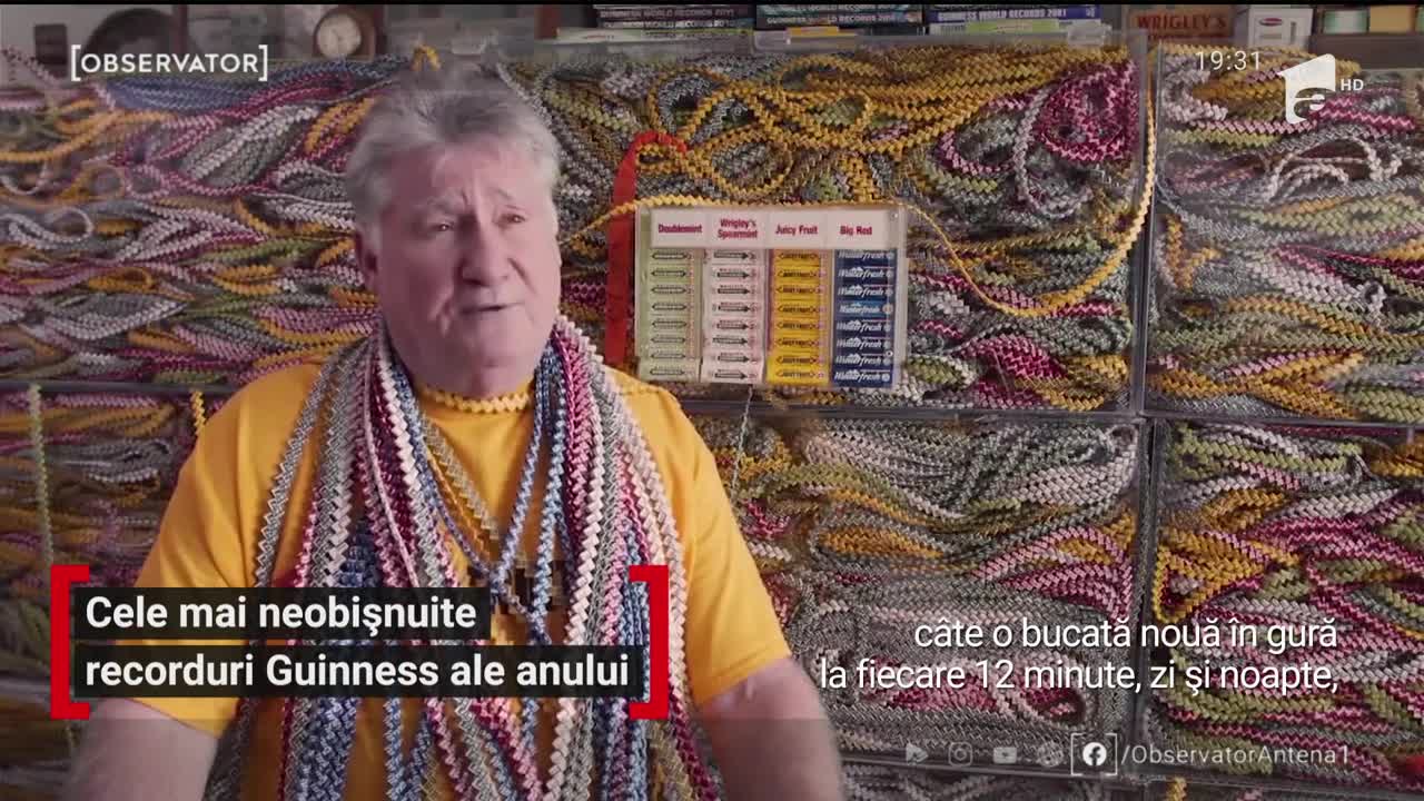 Cele mai neobișnuite recorduri Guinness ale anului