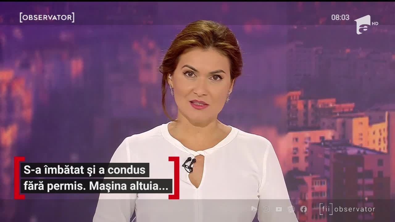 S-a &icirc;mbătat și a condus fără permis, mașina altuia!