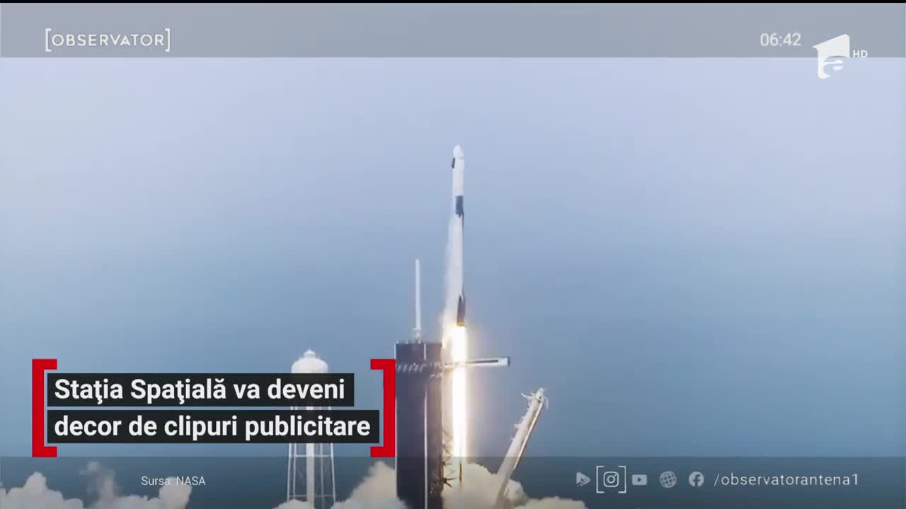 Stația Spațială va deveni decor de clipuri publicitare