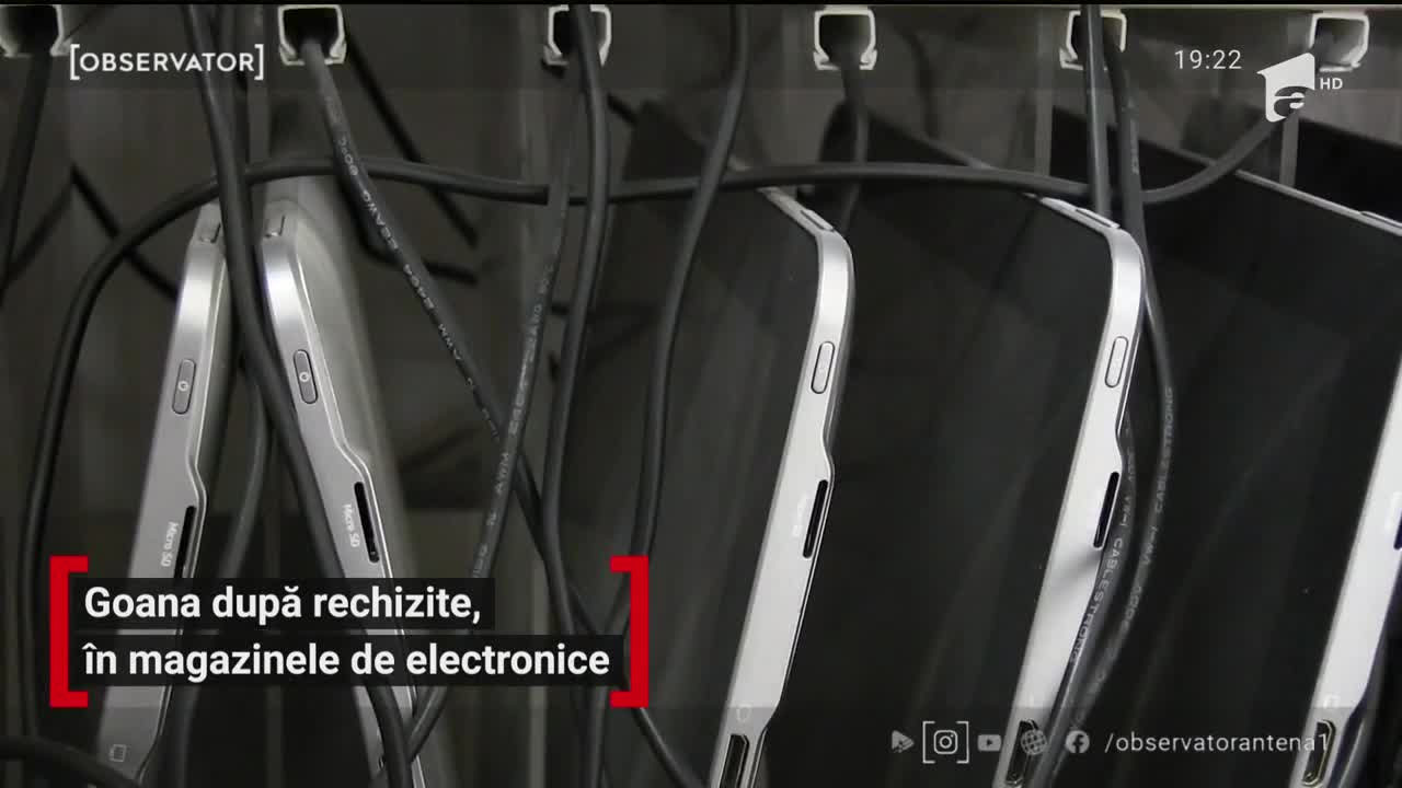 Goana după rechizite, &icirc;n magazinele electronice