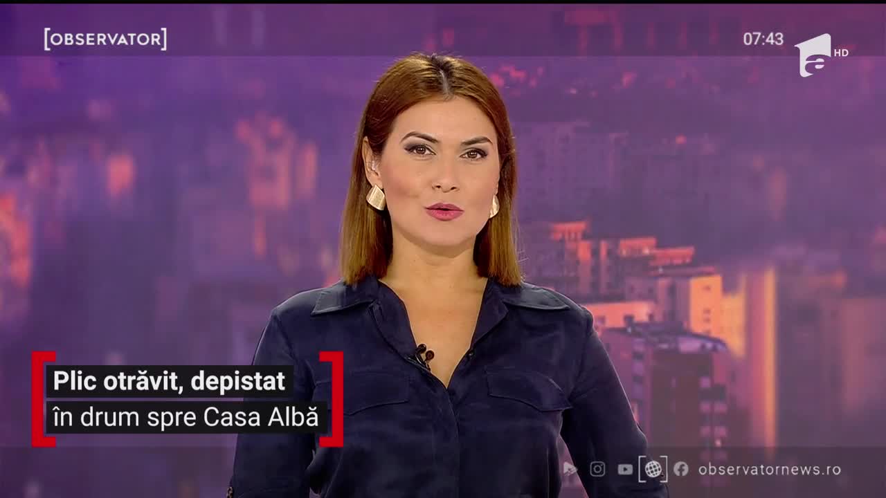 Plic otrăvit, depistat &icirc;n drum spre Donald Trump