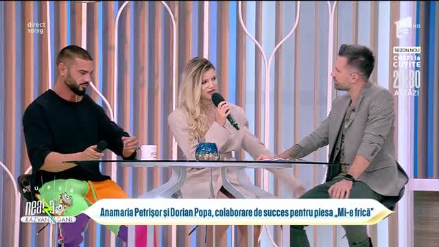 Anamaria Petrișor și Dorian Popa, colaborare de succes pentru piesa Mi-e frică