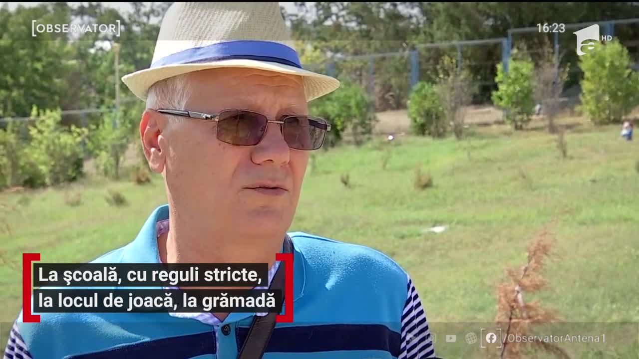 La școală, cu reguli stricte, la locul de joacă, la grămadă