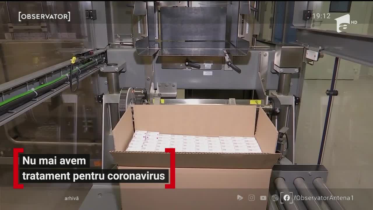 Rom&acirc;nia a rămas fără medicamente pentru COVID