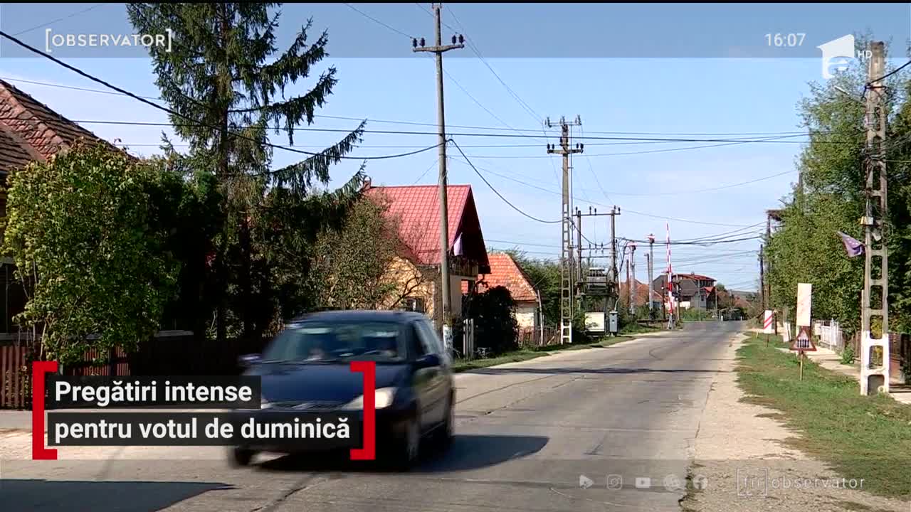 Pregătiri intense pentru votul de duminică