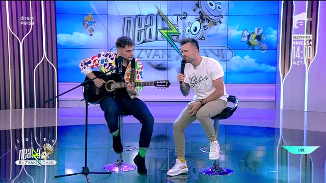 Florin Ristei și Adrian Petrache, duet de senzație &icirc;n platoul de la Neatza