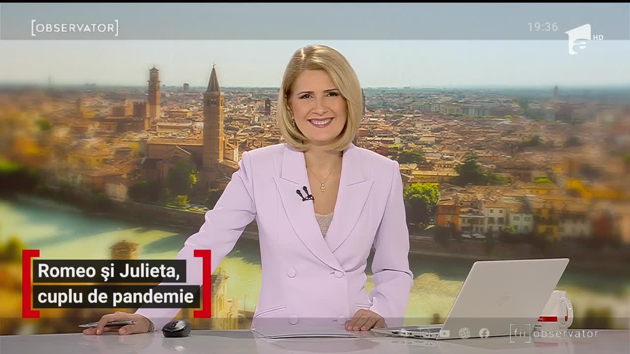 Carantina a adus iubirea &icirc;n viața a doi italieni. Cei doi s-au &icirc;ndrăgostit după ce s-au văzut la balcoane