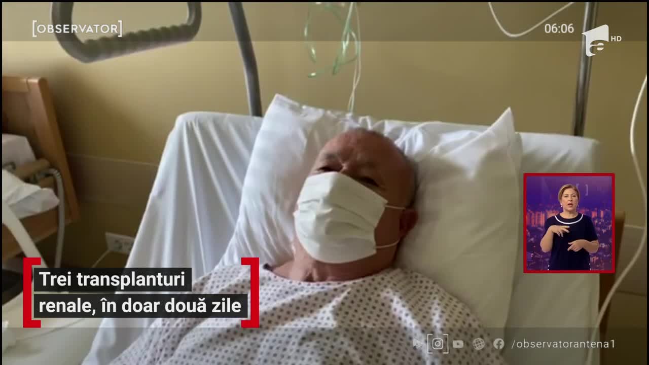 Trei transplanturi renale, &icirc;n doar două zile &icirc;n Braşov
