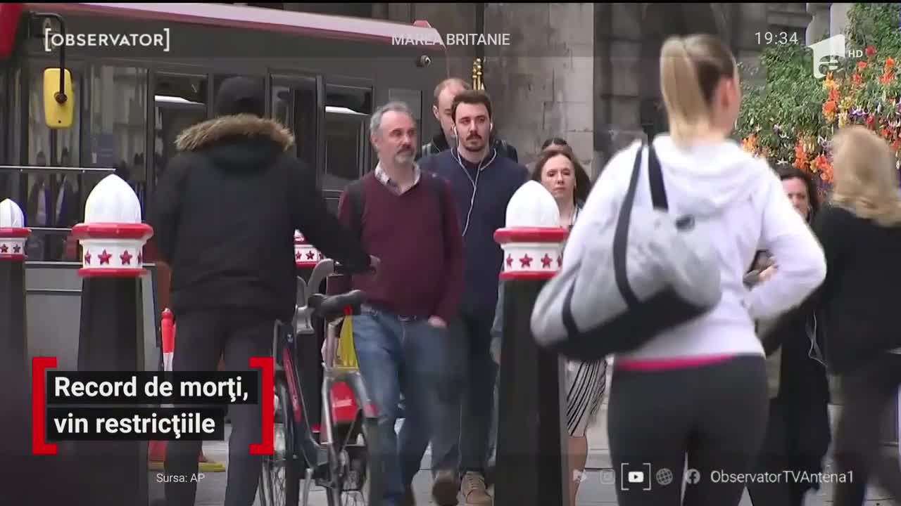 Record de morți din cauza Covid-19, vin restricțiile