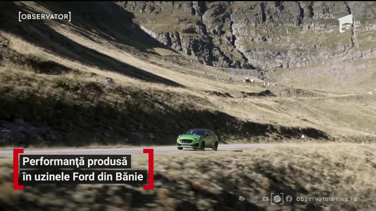 Performantă produsă &icirc;n uzinele Ford din Banie