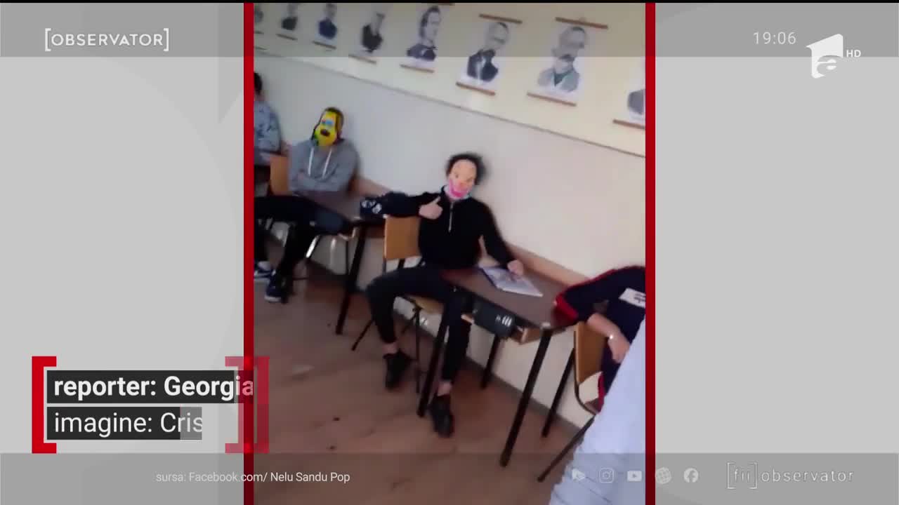 Profesorul anti-mască face un pas &icirc;napoi