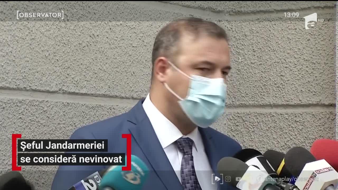 Șeful Jandarmeriei Rom&acirc;ne se consideră nevinovat