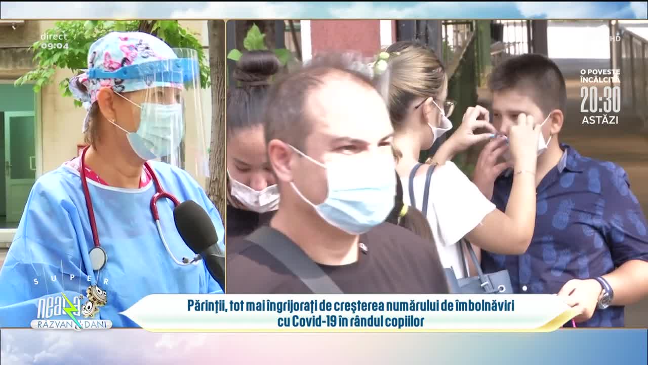 Părinții, tot mai &icirc;ngrijorați de creșterea numărului de &icirc;mbolnăviri cu Covid-19 &icirc;n r&acirc;ndul copiilor