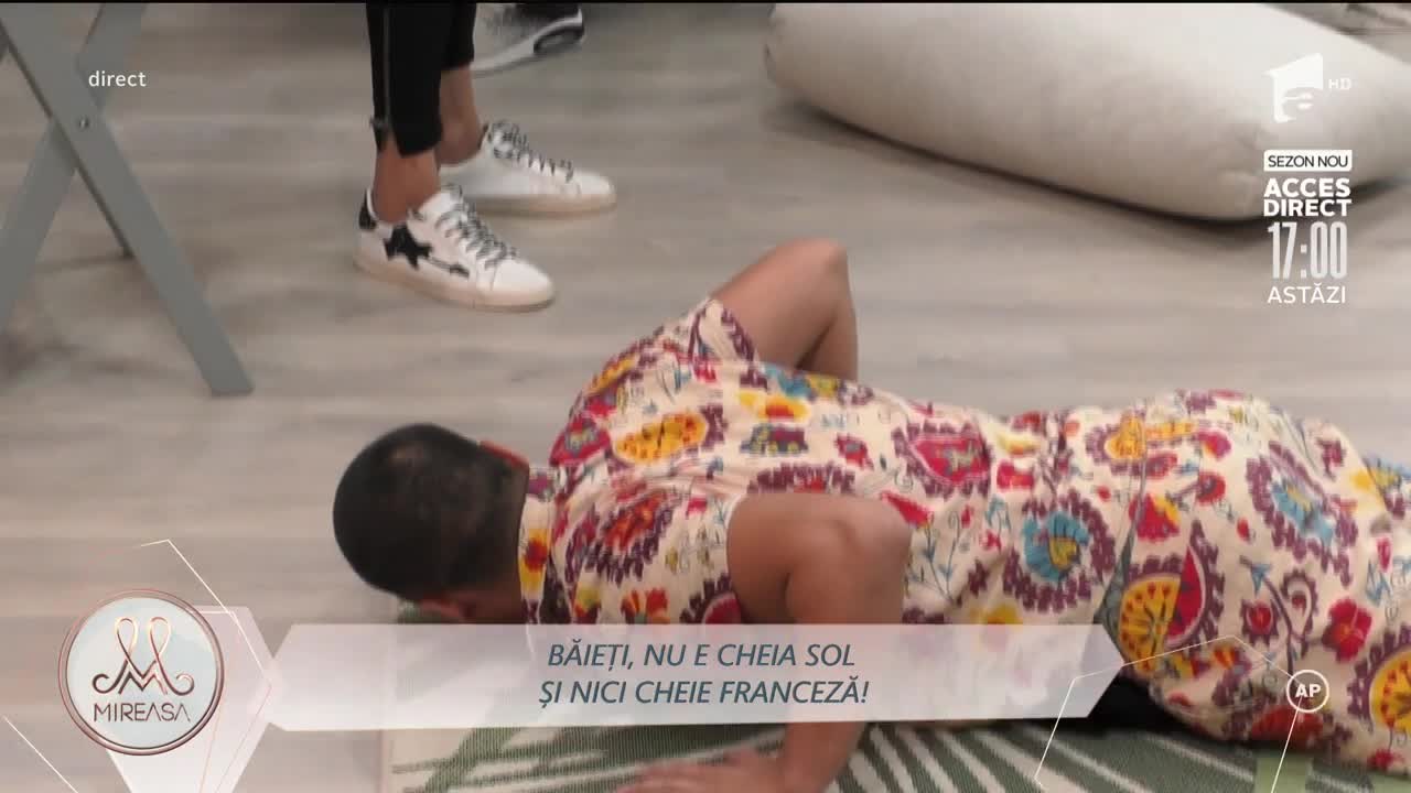 O sarcină pentru o cauză nobilă! Băieții caută cheia care &icirc;i conduce &icirc;n casa fetelor