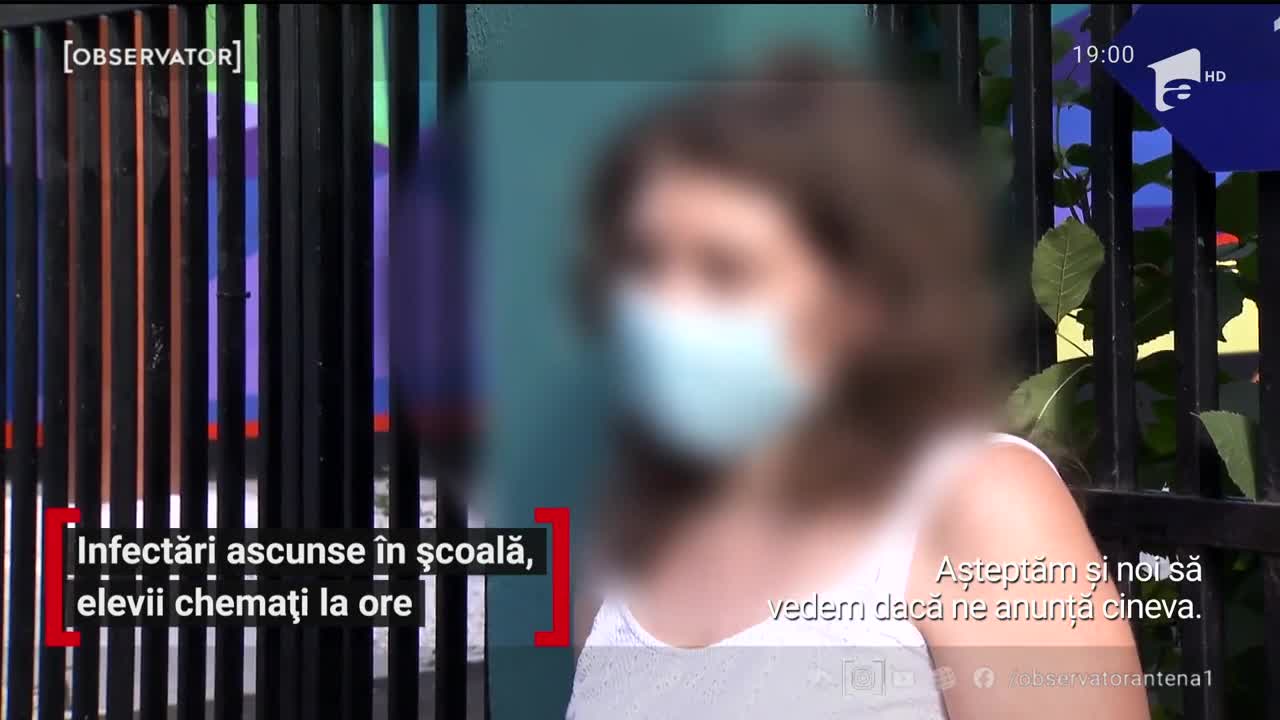 Infectări ascunse &icirc;n școală, elevi chemați la ore