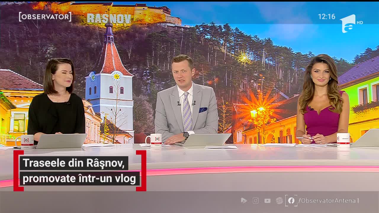 Traseele din R&acirc;șnov, promovate &icirc;ntr-un vlog