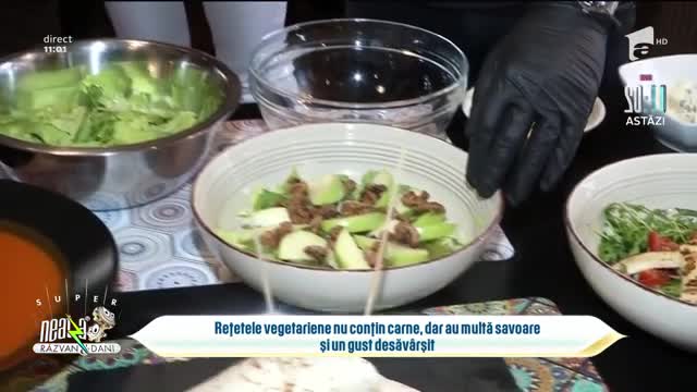 Cele mai gustoase cinci meniuri vegetariene