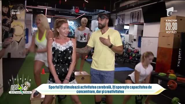 Fitness &icirc;n pijamale, &icirc;n direct, la Neatza cu Răzvan și Dani