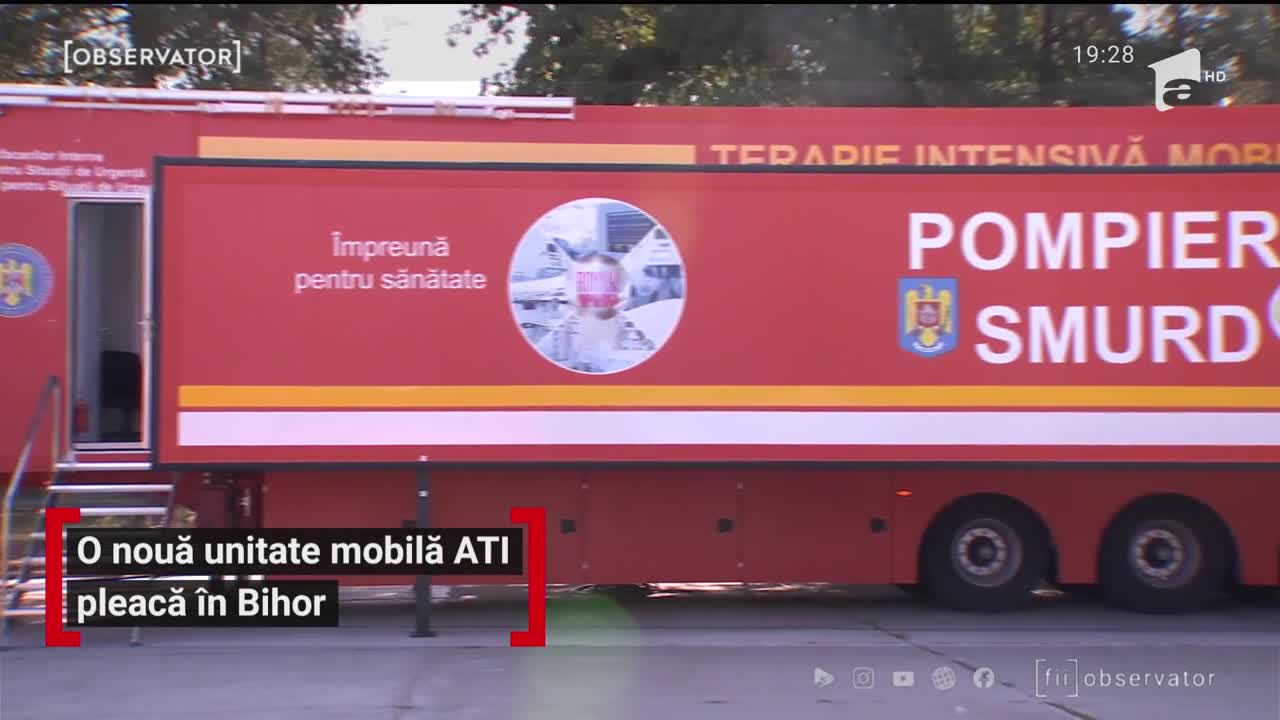 O nouă unitate mobilă AȚI pleacă &icirc;n Bihor