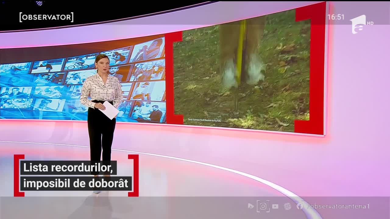 Lista recordurilor, imposibil de dobor&acirc;t