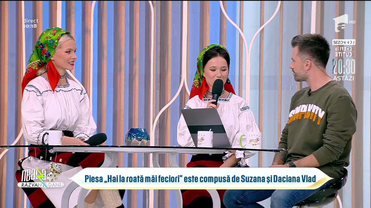 Daciana și Suzana Vlad, la Neatza cu Răzvan și Dani!