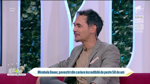 Mirabela Dauer, povestiri din cariera incredibilă de peste 50 de ani