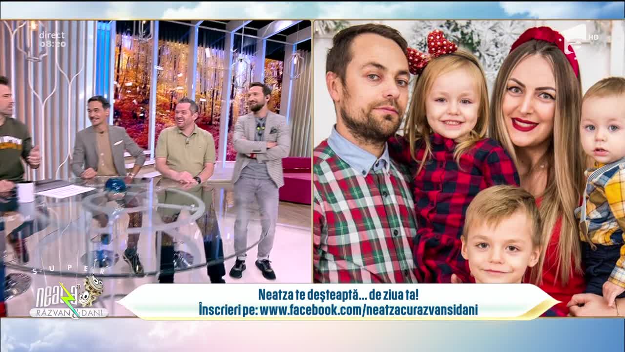 Neatza cu Răzvan și Dani te deşteaptă... de ziua ta! La mulți ani, Raluca!