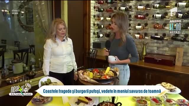 Coastele fragede și burgerii pufoși, vedete &icirc;n meniul savuros de toamnă
