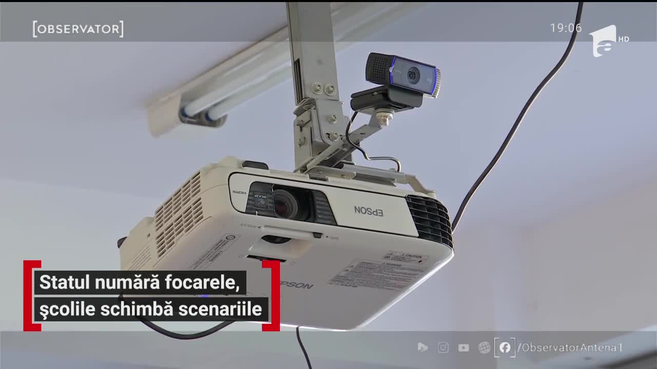 268 de şcoli au trecut la scenariul roşu