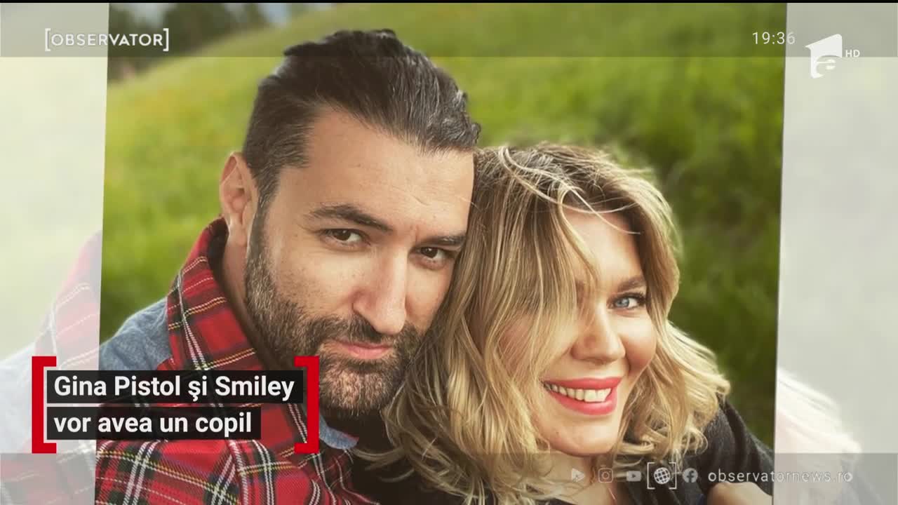 Gina Pistol şi Smiley vor avea o feţită