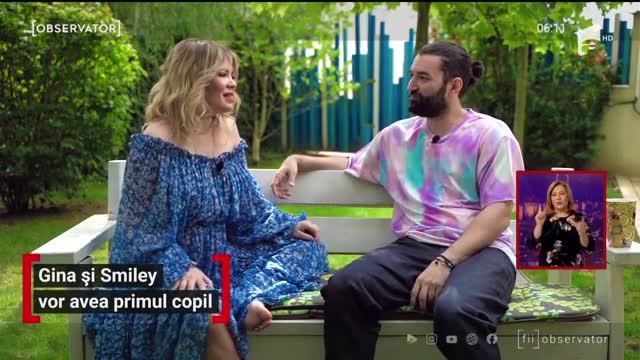 Gina Pistol şi Smiley vor avea primul copil