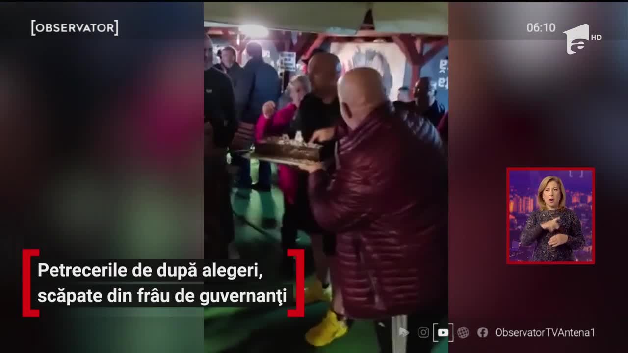 Petrecerile de după alegerile locale, scăpate din fr&acirc;u de guvernanți