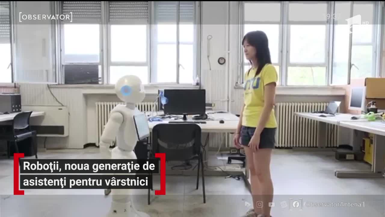 Roboţii autonomi &icirc;ngrijesc şi ţin companie oamenilor