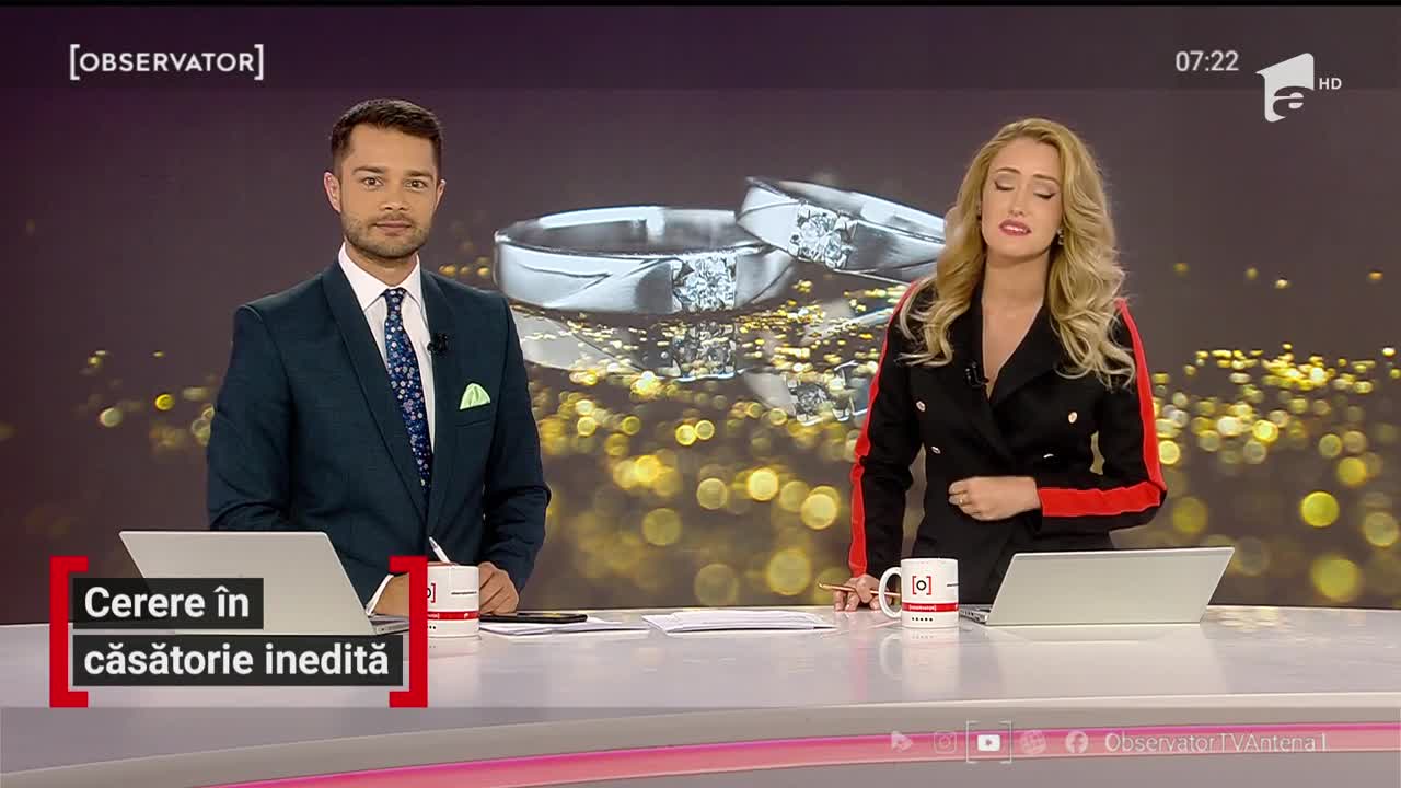 Cerere &icirc;n căsătorie inedită &icirc;n Piatra Neamţ