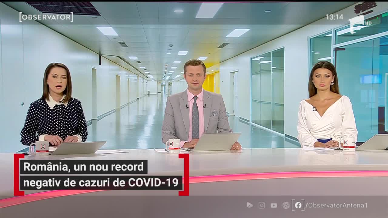 Record negativ de cazuri de COVID-19 &icirc;n Rom&acirc;nia: 2.343