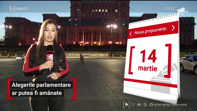 Alegerile parlamentare ar putea fi am&acirc;nate