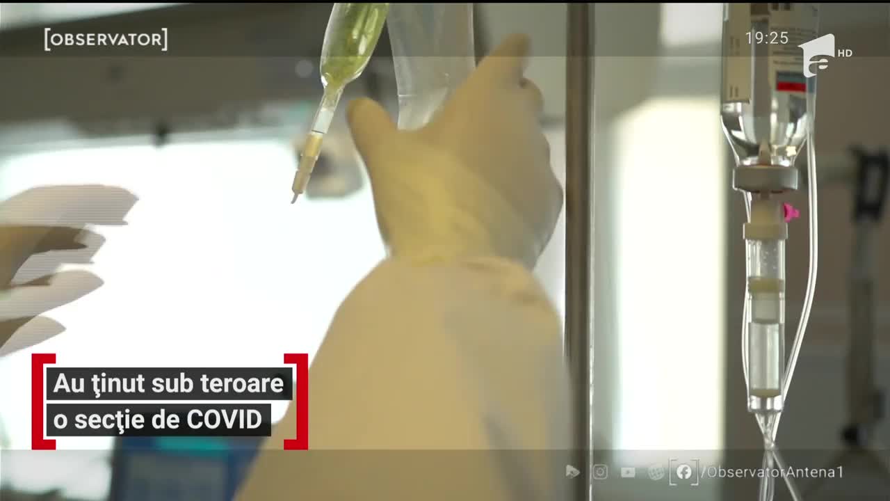 Au ținut sub teroare o secție de Covid de la Institutul Marius Nasta. Medicii s-au baricadat