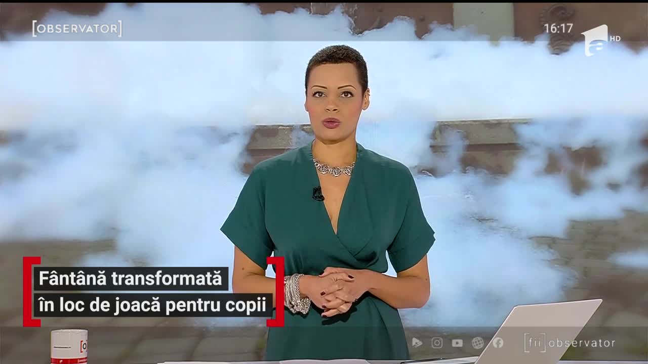 O f&acirc;nt&acirc;nă arteziană de pe pe bulevardul Kiseleff s-a transformat &icirc;n bazin cu spumă