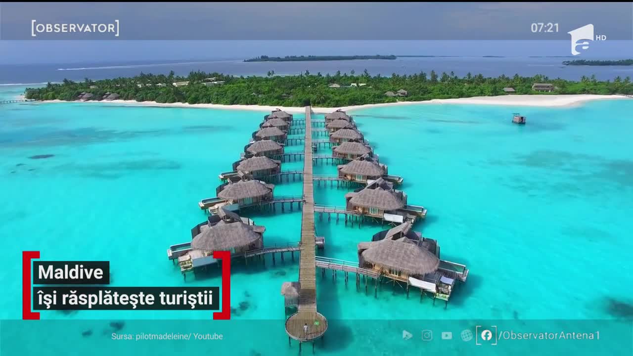 Maldive va deveni prima ţară din lume care va derula un program de fidelizare pentru turişti