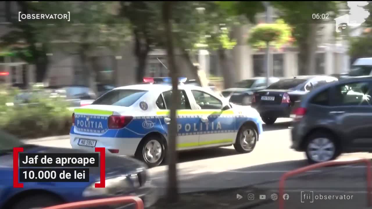 Jaf de 10.000 de lei la o sală de jocuri din Bistriţa