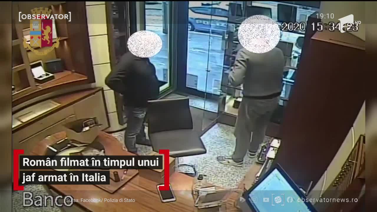 Un rom&acirc;n a &icirc;ncercat să jefuiască un magazin cu bijuterii aflat l&acirc;ngă Domul din Milano