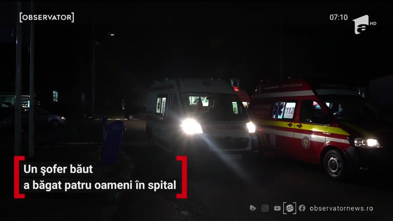 Un şofer băut din D&acirc;mboviţa a intrat pe contrasens şi a lovit &icirc;n plin o maşină care circula regulamentar