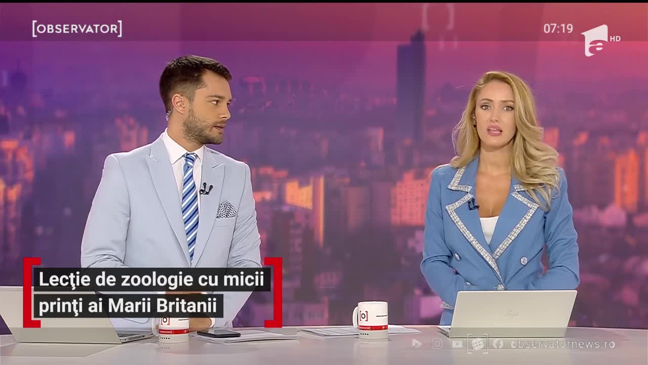 Lecție de zoologie cu micii prinți ai Marii Britanii
