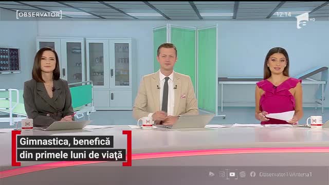 Gimnastica, benefică din primele luni de viață. Exerciții pentru dezvoltarea armonioasă