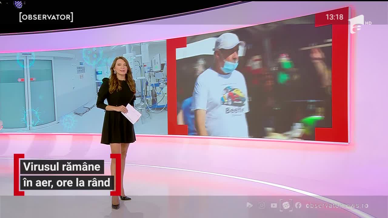 Virusul SARS-COV-2 răm&acirc;ne &icirc;n aer ore &icirc;ntregi mai ales &icirc;n spații &icirc;nchise